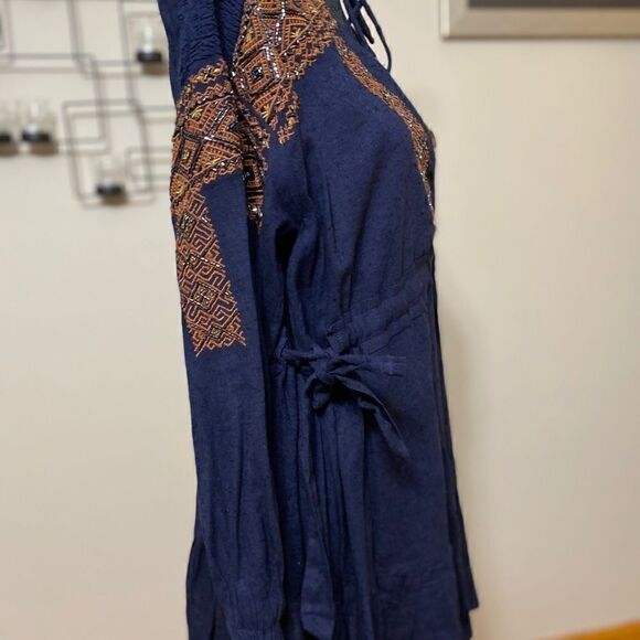 Free People Hobo Chic Mini Dress - Picture 8 of 9